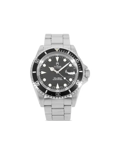 Pre-owned Tudor 1995  Prince Oysterdate 40mm In Black