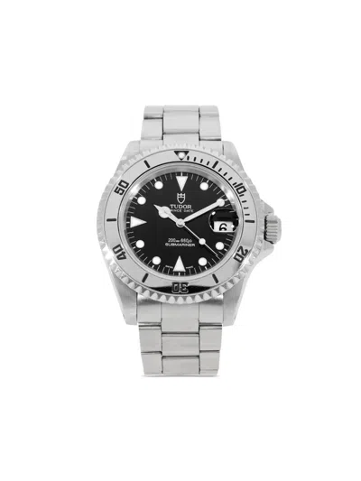 Pre-owned Tudor 1997  Prince Oysterdate Submariner 40mm In Black