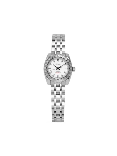Pre-owned Tudor 2009  Classic 28mm In White