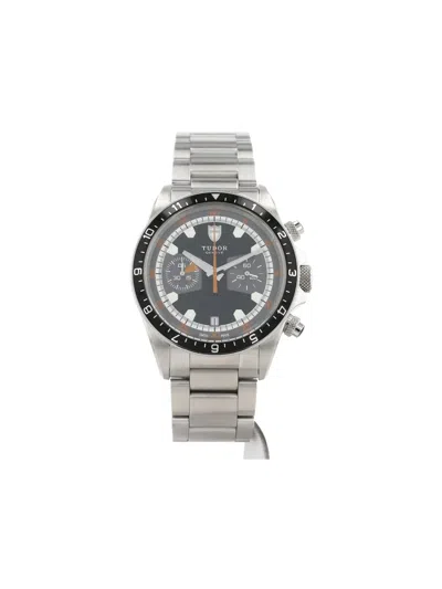 Pre-owned Tudor 2010 Héritage Chrono 42mm In Black