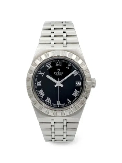 Pre-owned Tudor 2021 Royal 34mm Watch In Black