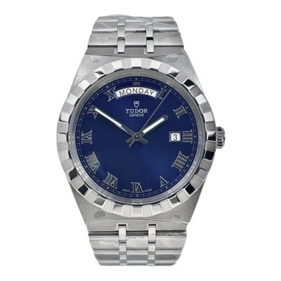 Pre-owned Tudor 2023  Royal Blue Stainless Steel Men's Watch - Ref. 28600 - B&p