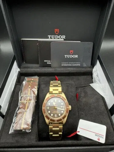 Pre-owned Tudor 2024  Black Bay Fifty-eight Automatic 39mm Bronze Mens Watch 79012m B & P