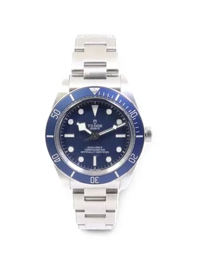 Pre-owned Tudor 39mm Blackbay 1958 Watch In Blue