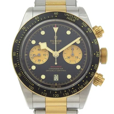 Pre-owned Tudor Bay Stainless Steel Yellow Gold (18k) Wristwatch () In Multi