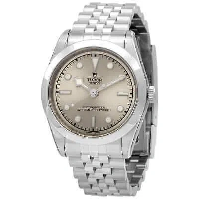 Pre-owned Tudor Black Bay 31 Automatic Chronometer Champagne Dial Ladies Watch M79600-0003