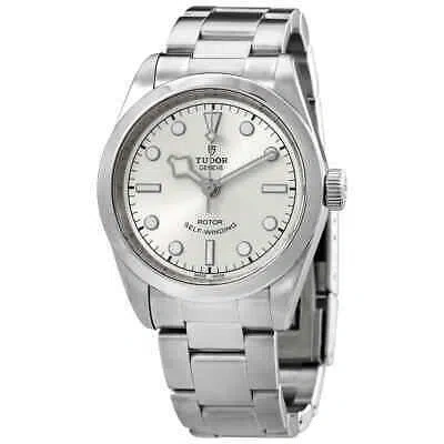 Pre-owned Tudor Black Bay 32 Automatic Silver Dial Ladies Watch M79580-0007