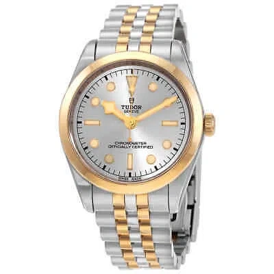 Pre-owned Tudor Black Bay 36 Automatic Chronometer Silver Dial Unisex Watch M79643-0002