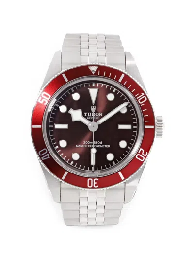 Pre-owned Tudor Black Bay 39mm Watch In Red