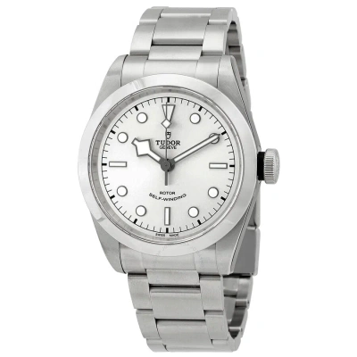 Tudor Black Bay Automatic Silver Dial Men's Watch M79540-0011 In Black / Silver
