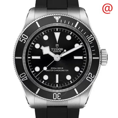 Tudor Black Bay 41mm Automatic Black Dial Men's Watch M7941a1a0nu-0002 In Silver Tone/black