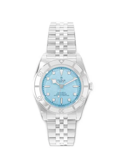 Pre-owned Tudor Black Bay 54 37mm Watch In Blue