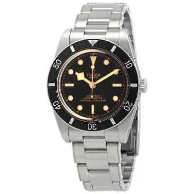 Pre-owned Tudor Black Bay 54 Automatic Chronometer Black Dial Men's Watch M79000n-0001