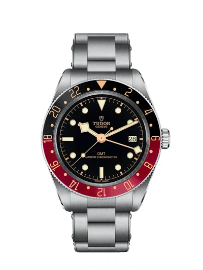 Pre-owned Tudor Black Bay 58 Gmt Black Dial Stainless Steel Watch M7939g1a0nru-0001