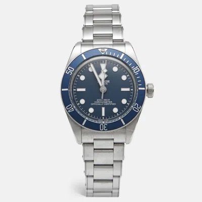 Pre-owned Tudor Black Bay 58 M79030b-0001 Navy Blue Dial Stainless Steel Men's Wristwatch 39 Mm