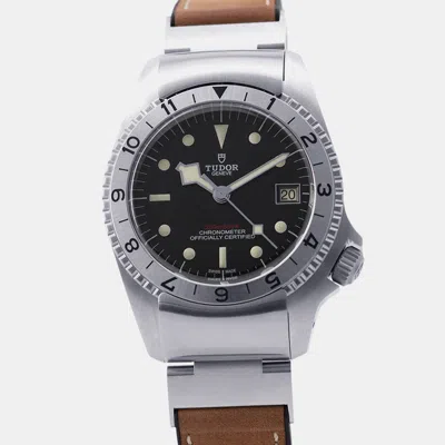 Pre-owned Tudor Black Bay 70150 Black Stainless Steel Automatic Men's Watches 42mm