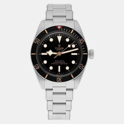 Pre-owned Tudor Black Bay 79030n-0001 Automatic Black Stainless Steel Men's Wristwatch 39 Mm