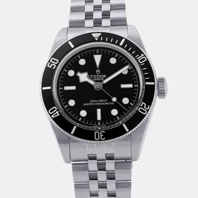 Pre-owned Tudor Black Bay 7941a1a0nu-0003 Black Dial Stainless Steel Automatic Men's Wristwatch 41mm