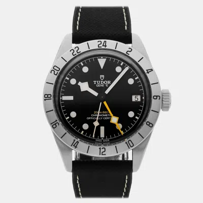 Pre-owned Tudor Black Bay 79470 Black Stainless Steel Automatic Men's Watches 39mm