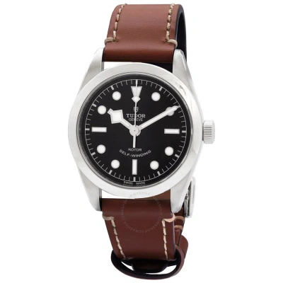 Tudor Black Bay Automatic Black Dial Men's Watch 79500-0009 In Brown