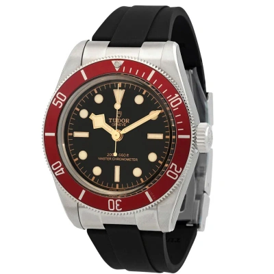 Tudor Black Bay Automatic Chronometer Black Dial Men's Watch M7941a1a0ru-0002 In Red   / Black / Gold Tone