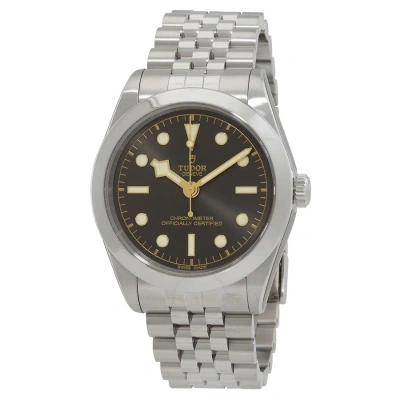 Tudor Black Bay Automatic Chronometer Black Dial Men's Watch M79660-0001 In Black / Gold Tone / Yellow