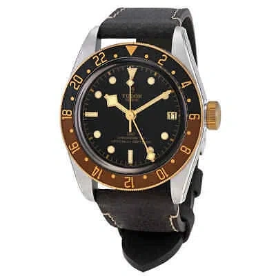 Pre-owned Tudor Black Bay Automatic Chronometer Black Dial Root Beer Bezel Men's Watch