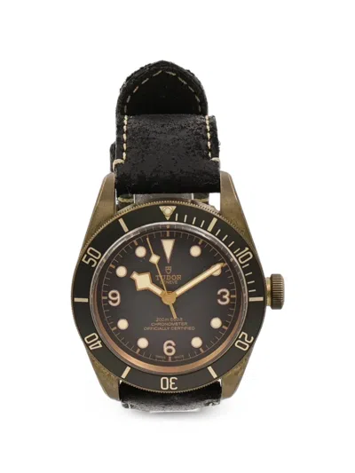 Pre-owned Tudor Black Bay Bronze 43mm Watch