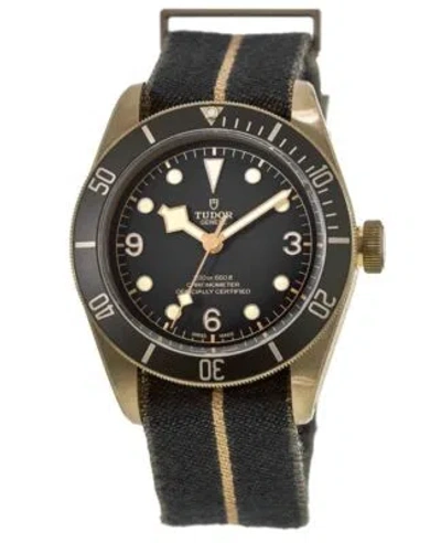 Pre-owned Tudor Black Bay Bronze Automatic Grey Dial Men's Watch M79250ba-0002