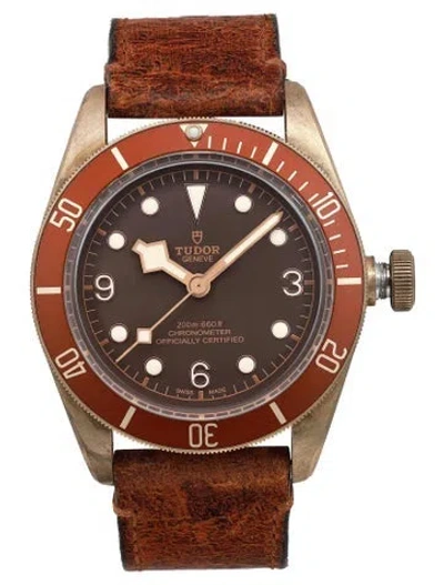Pre-owned Tudor Black Bay Bronze Watch In Multi