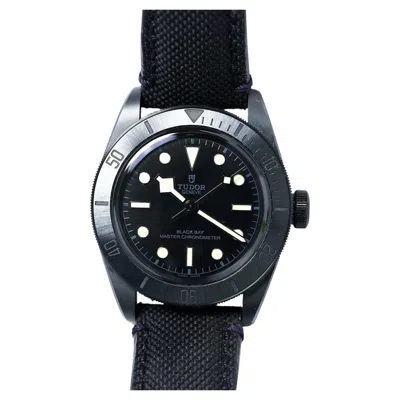 Pre-owned Tudor Black Bay Ceramic 41mm Automatic Black Dial Watch Ref #79210cnu Full Set