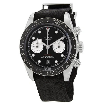 Tudor Black Bay Chrono Chronograph Automatic Chronometer Black Dial Men's Watch M79360n-0007 In Black / Silver