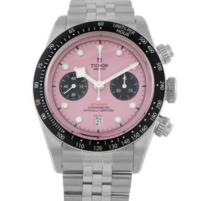 Pre-owned Tudor Black Bay Chrono Watch, 41mm In Multi