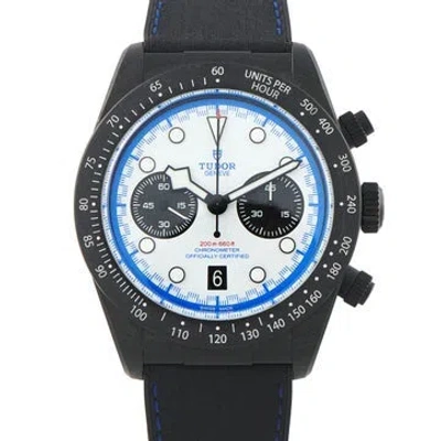 Pre-owned Tudor Black Bay Chrono Watch In Multi
