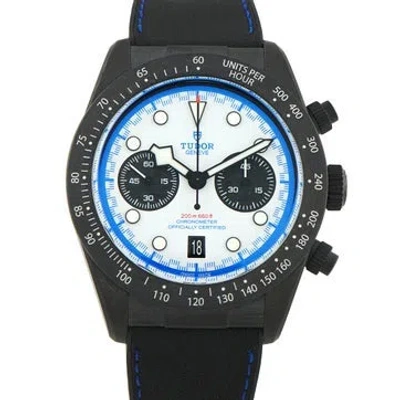 Pre-owned Tudor Black Bay Chrono Watch In Multi