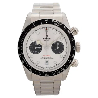 Pre-owned Tudor Black Bay Chronograph 79360. Panda Dial, 41mm Stainless Steel Case, 2021