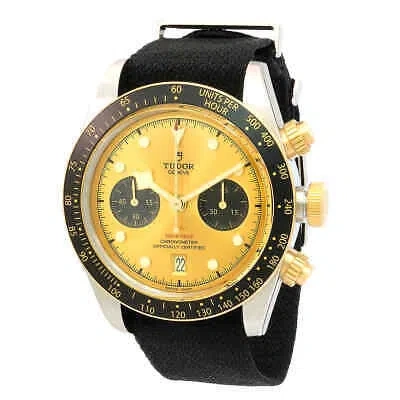 Pre-owned Tudor Black Bay Chronograph Automatic Chronometer Mens Watch M79363n-0006
