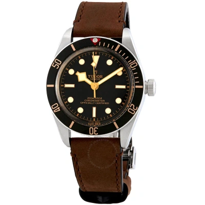 Tudor Black Bay Fifty-eight Automatic Black Dial Men's Watch M79030n-0002 In Black / Brown / Gold Tone