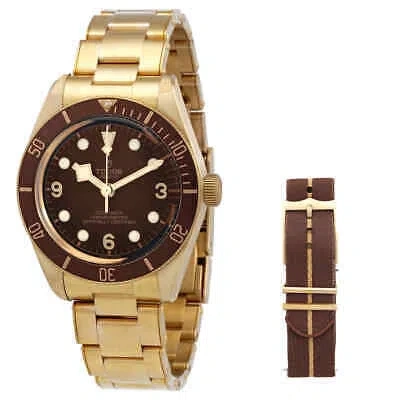 Pre-owned Tudor Black Bay Fifty Eight Automatic Chronometer Brown Dial Men's Watch