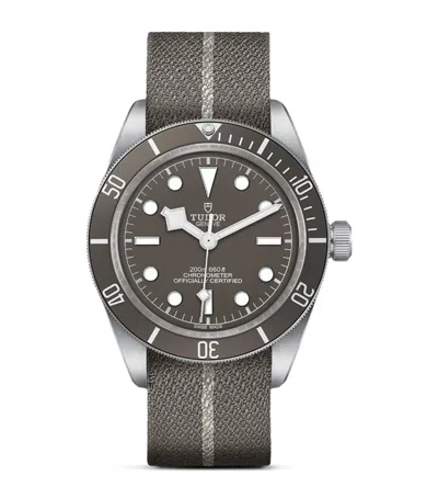 Tudor Black Bay Fifty-eight Silver Watch In Gray