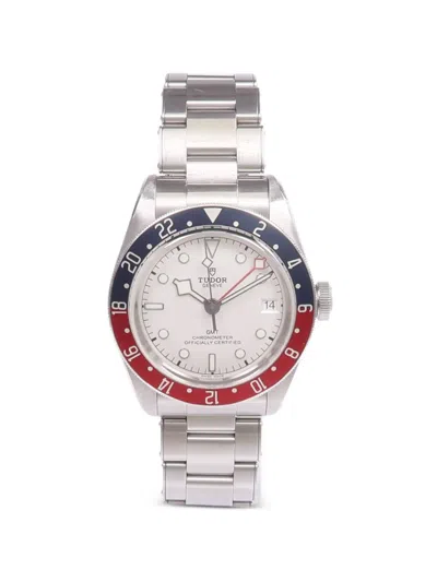 Pre-owned Tudor Black Bay Gmt 41mm Watch In White