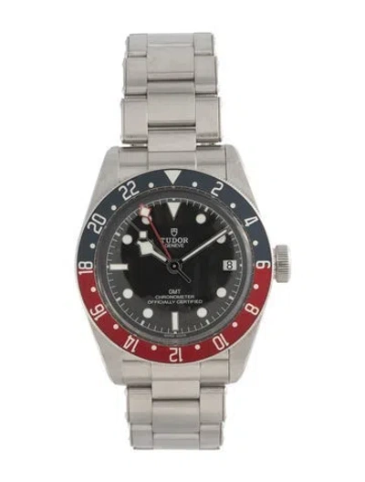 Pre-owned Tudor Black Bay Gmt Watch, 41mm In Multi