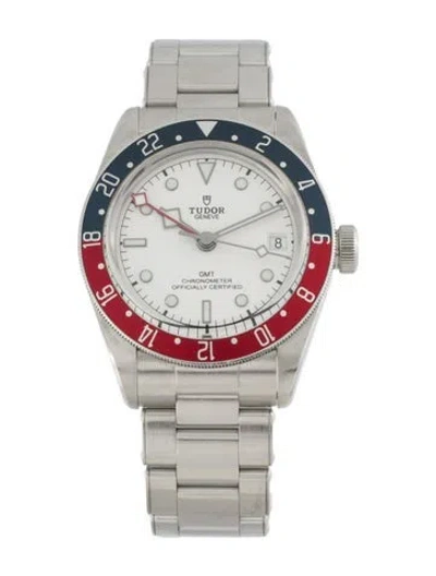 Pre-owned Tudor Black Bay Gmt Watch, 41mm In Multicolor