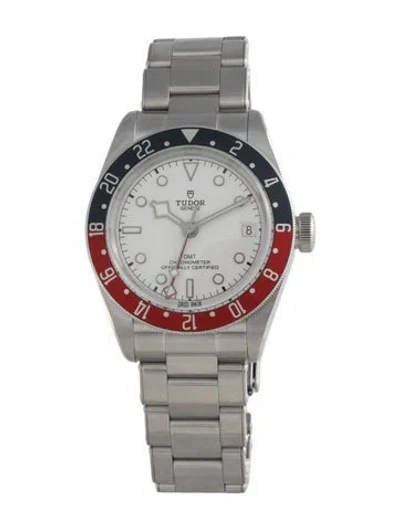 Pre-owned Tudor Black Bay Gmt Watch, 41mm In Multicolor