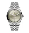 Tudor Black Bay One Stainless Steel Watch In Beige