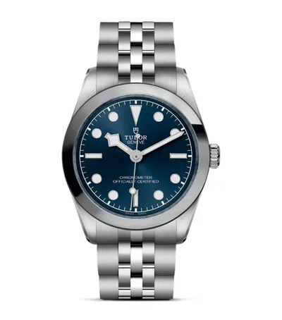Tudor Black Bay One Stainless Steel Watch In Silver
