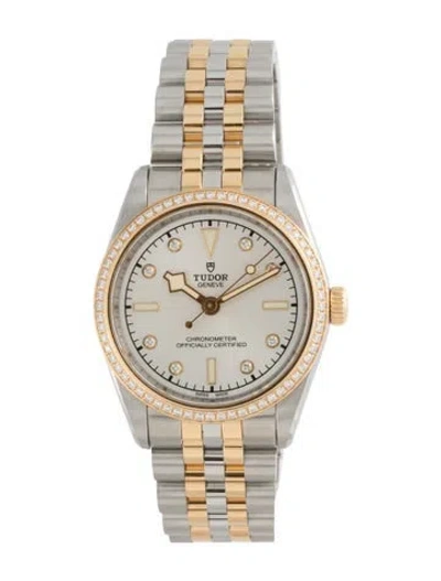 Pre-owned Tudor Black Bay One Watch, 31mm In Multicolor