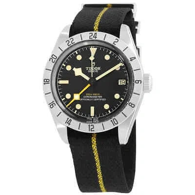 Pre-owned Tudor Black Bay Pro Automatic Chronometer Black Dial Men's Watch M79470-0002