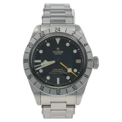 Pre-owned Tudor Black Bay Pro Stainless Steel Men's Watch - Automatic 79470