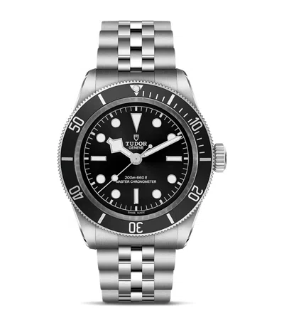 Tudor Black Bay Stainless Steel Automatic Watch In Metallic
